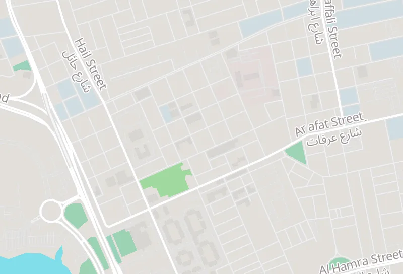 Map showing the location of Google Maps